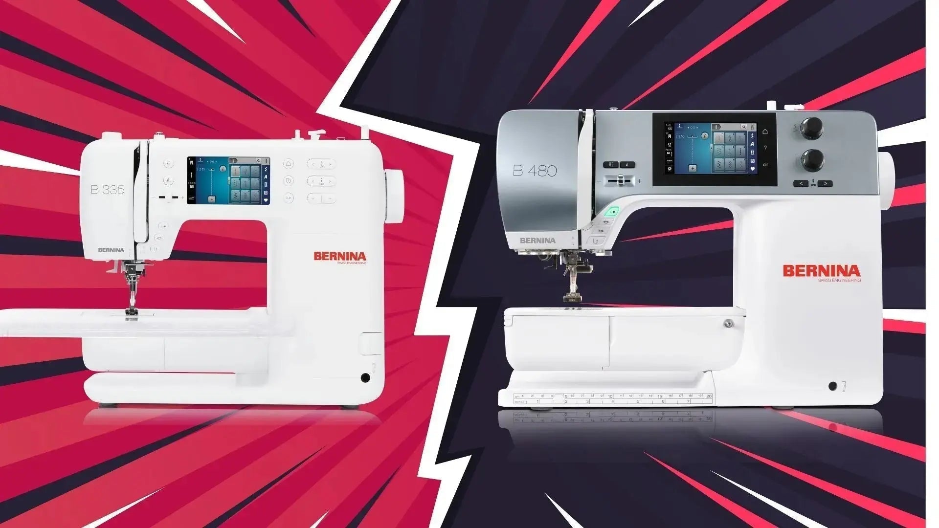 BERNINA Série 3 ou Série 4 : quelles différences et laquelle choisir ? - Berninaddict