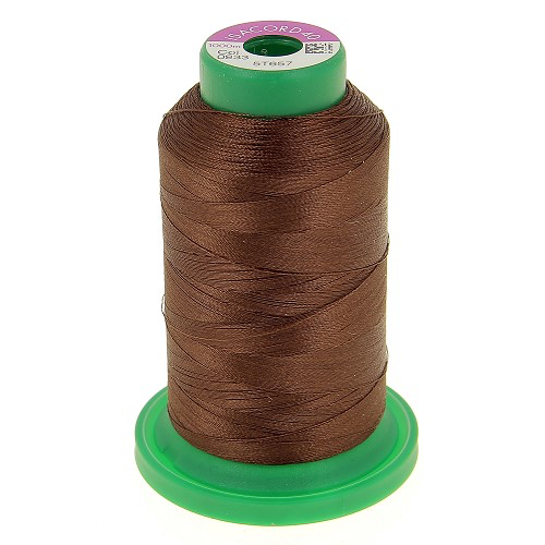 Fil à broder Isacord 40 Marron foncé n°0933 – 1000 m | Bernina Addict