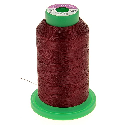Fil à broder Isacord 40 Bordeaux dark n°2113 – 1000 m | Bernina Addict