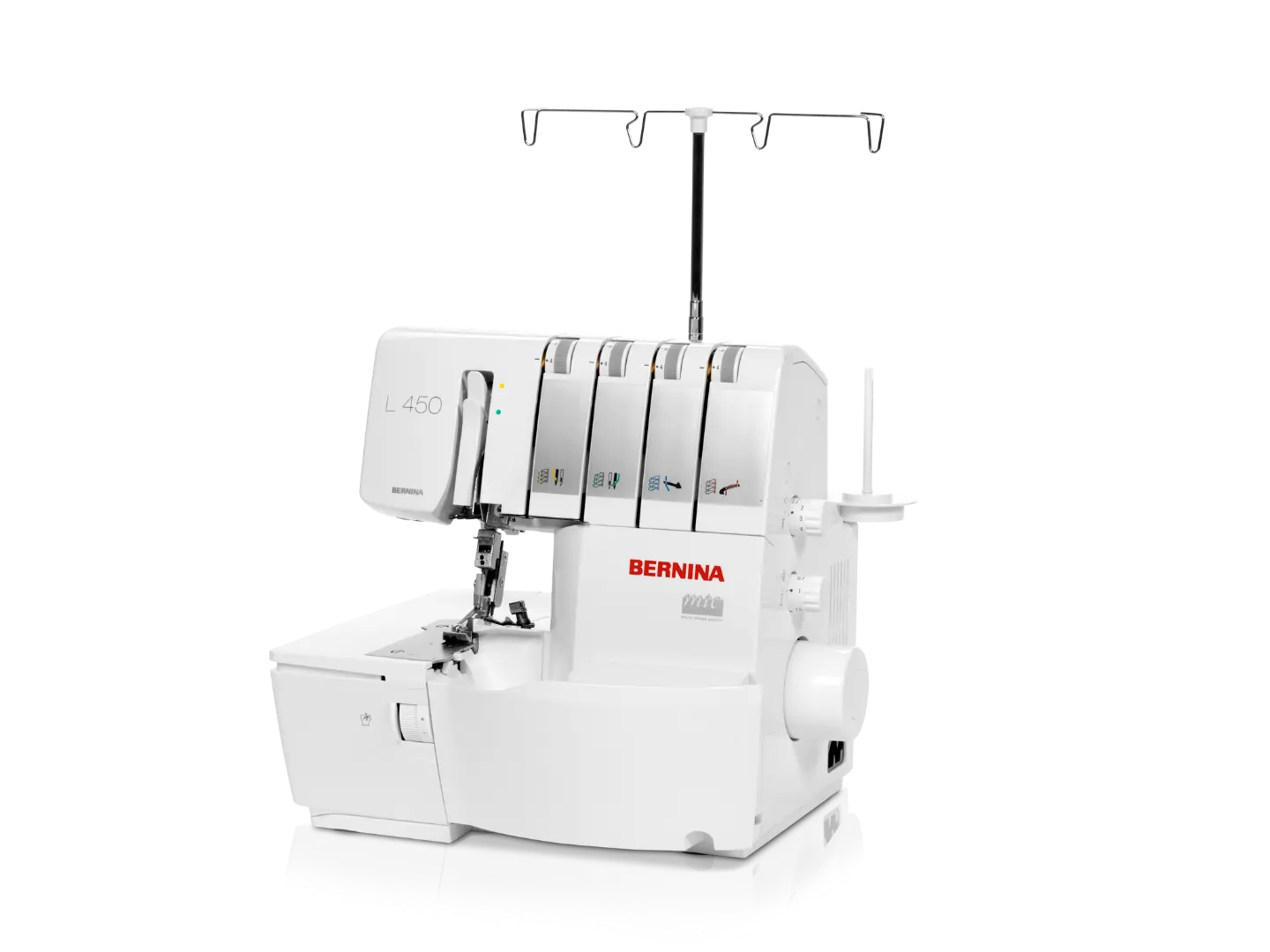 Bernina L 450 – Surjeteuse – vue produit | Bernina Addict