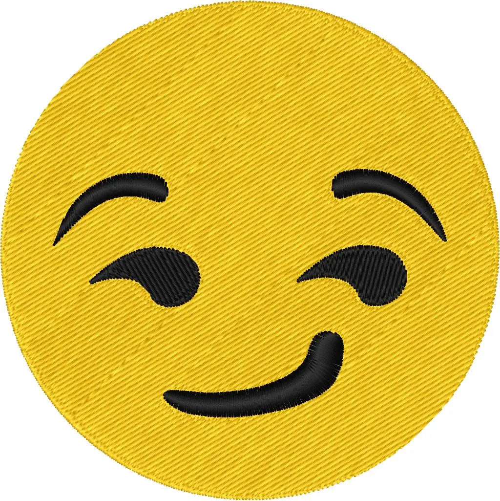 Emoji cool — Fichier broderie à télécharger | Compatible BERNINA BERNINA ADDICT