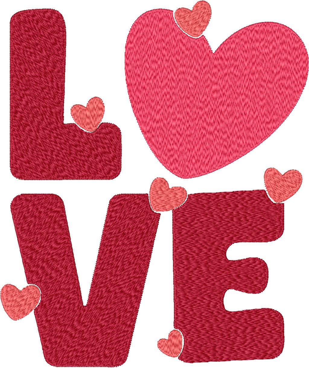 Saint Valentin 11 — Fichier broderie à télécharger | Compatible BERNINA