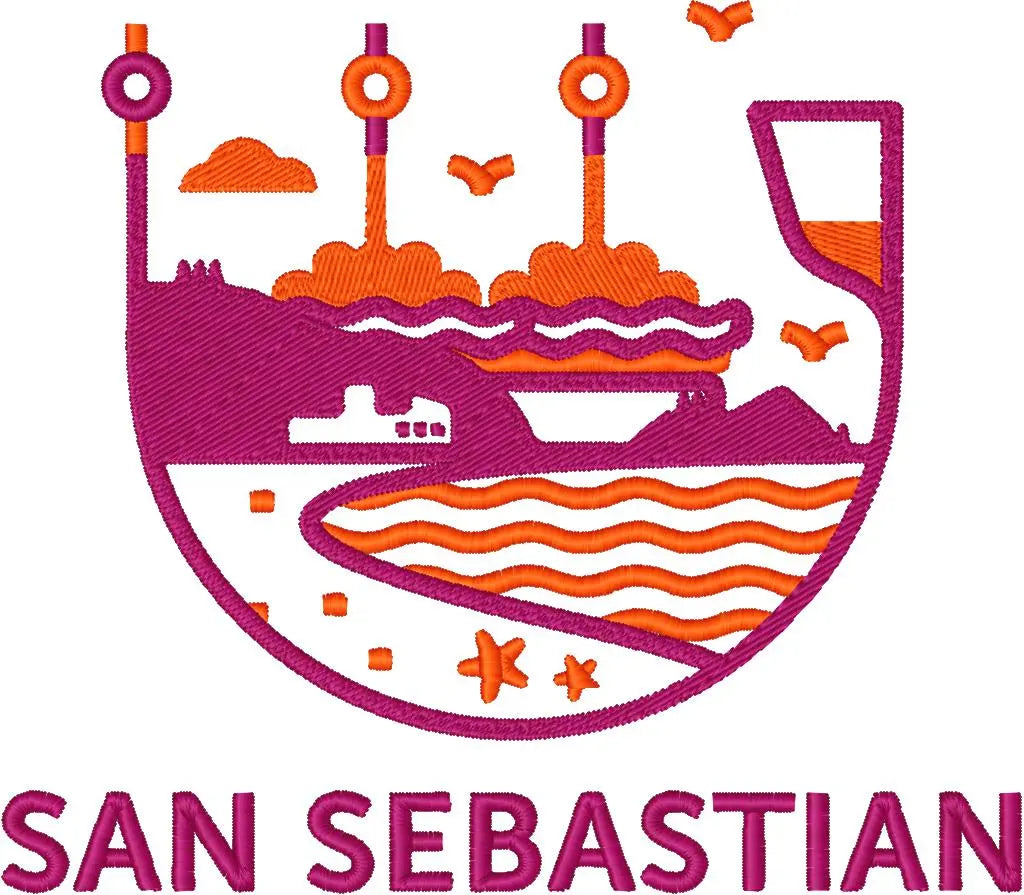San Sebastian — Fichier broderie à télécharger | Compatible BERNINA BERNINA ADDICT