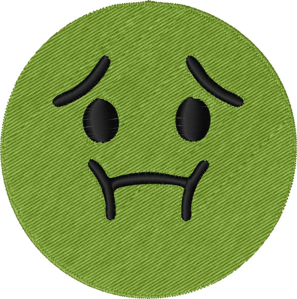 Emoji malade — Fichier broderie à télécharger | Compatible BERNINA BERNINA ADDICT