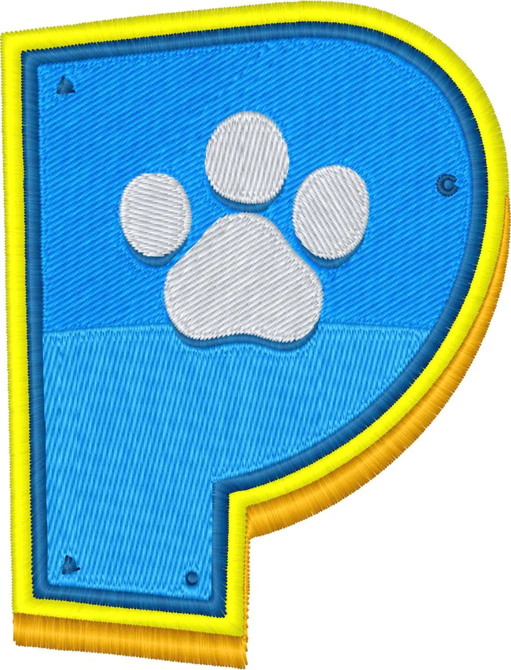 Pat'patrouille P — Fichier broderie à télécharger | Compatible BERNINA BERNINA ADDICT