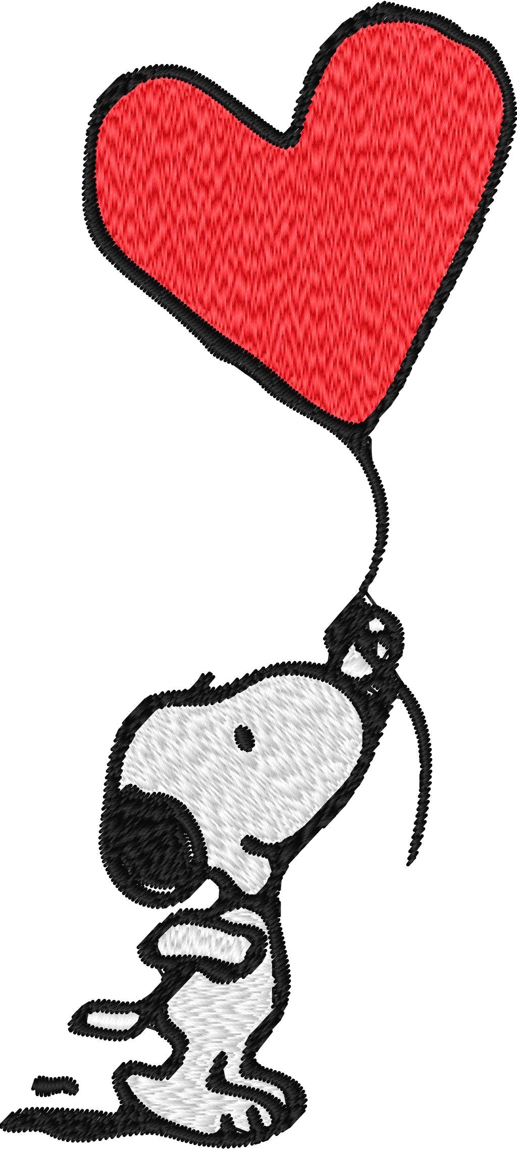 Snoopy 4 — Fichier broderie à télécharger | Compatible BERNINA