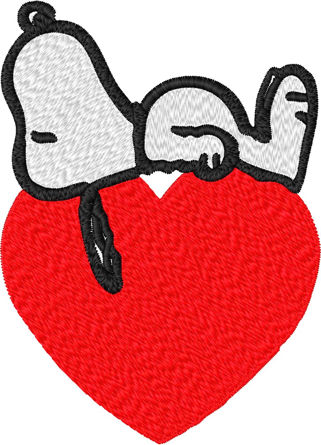 Snoopy 6 — Fichier broderie à télécharger | Compatible BERNINA