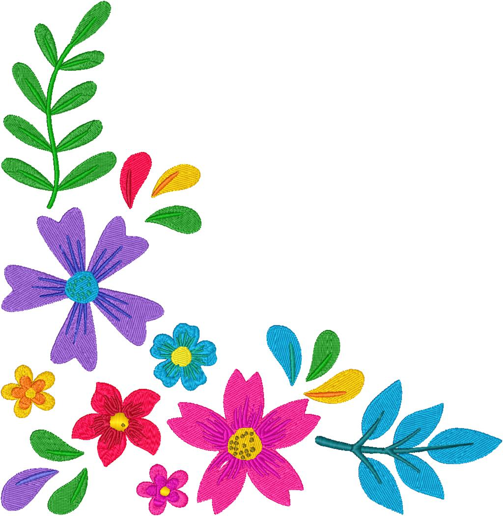 Fleurs 8 — Fichier broderie à télécharger | Compatible BERNINA BERNINA ADDICT
