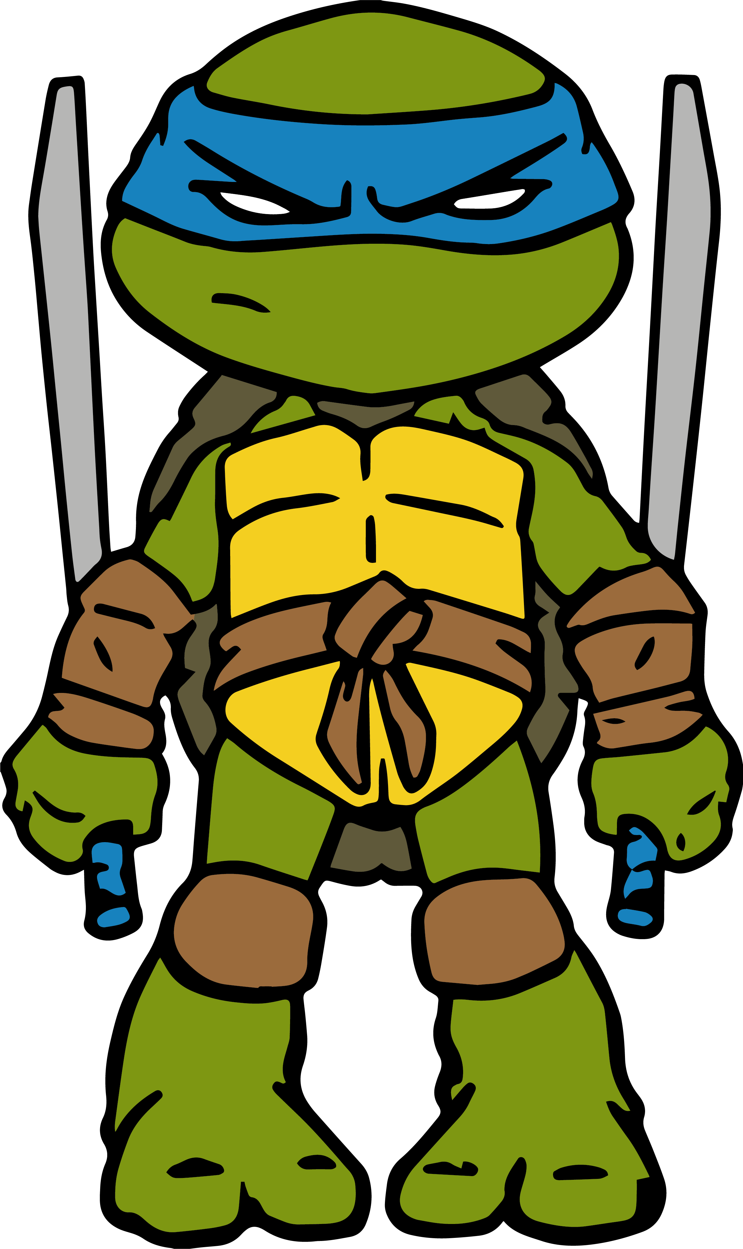 Tortue Ninja 10 — Fichier broderie à télécharger | Compatible BERNINA BERNINA ADDICT