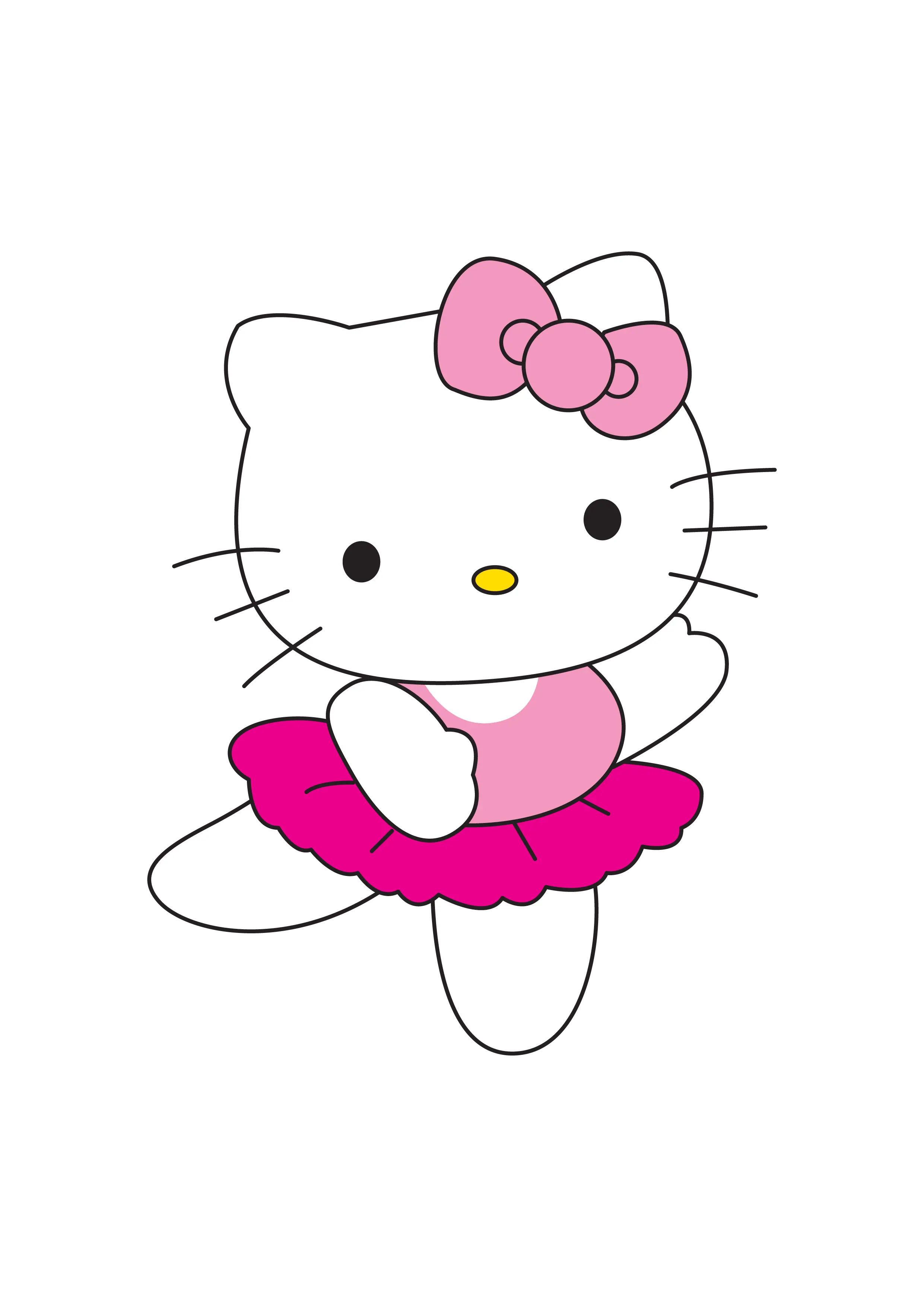 Hello Kitty — Fichier broderie à télécharger | Compatible BERNINA BERNINA ADDICT