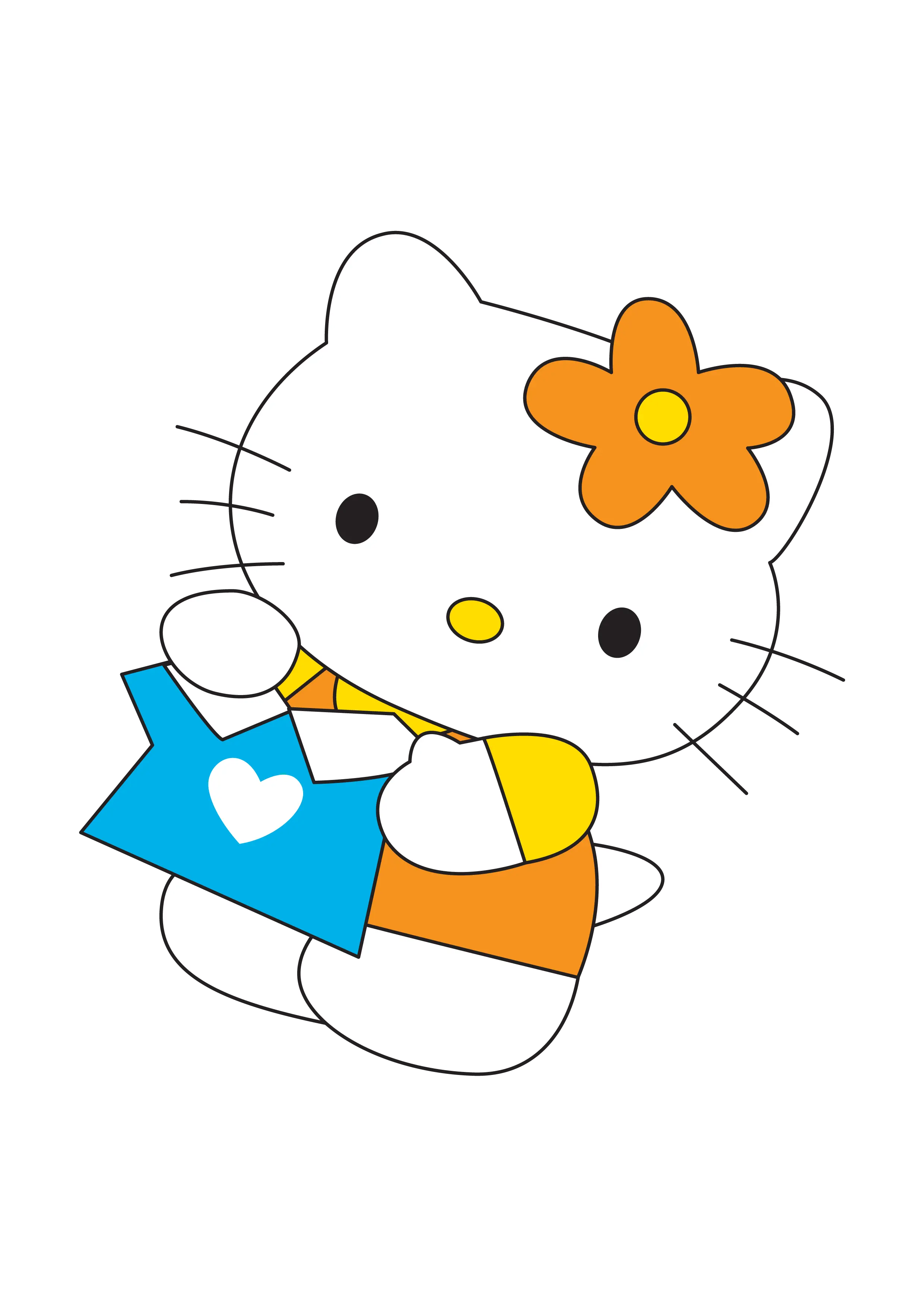 Hello Kitty — Fichier broderie à télécharger | Compatible BERNINA BERNINA ADDICT