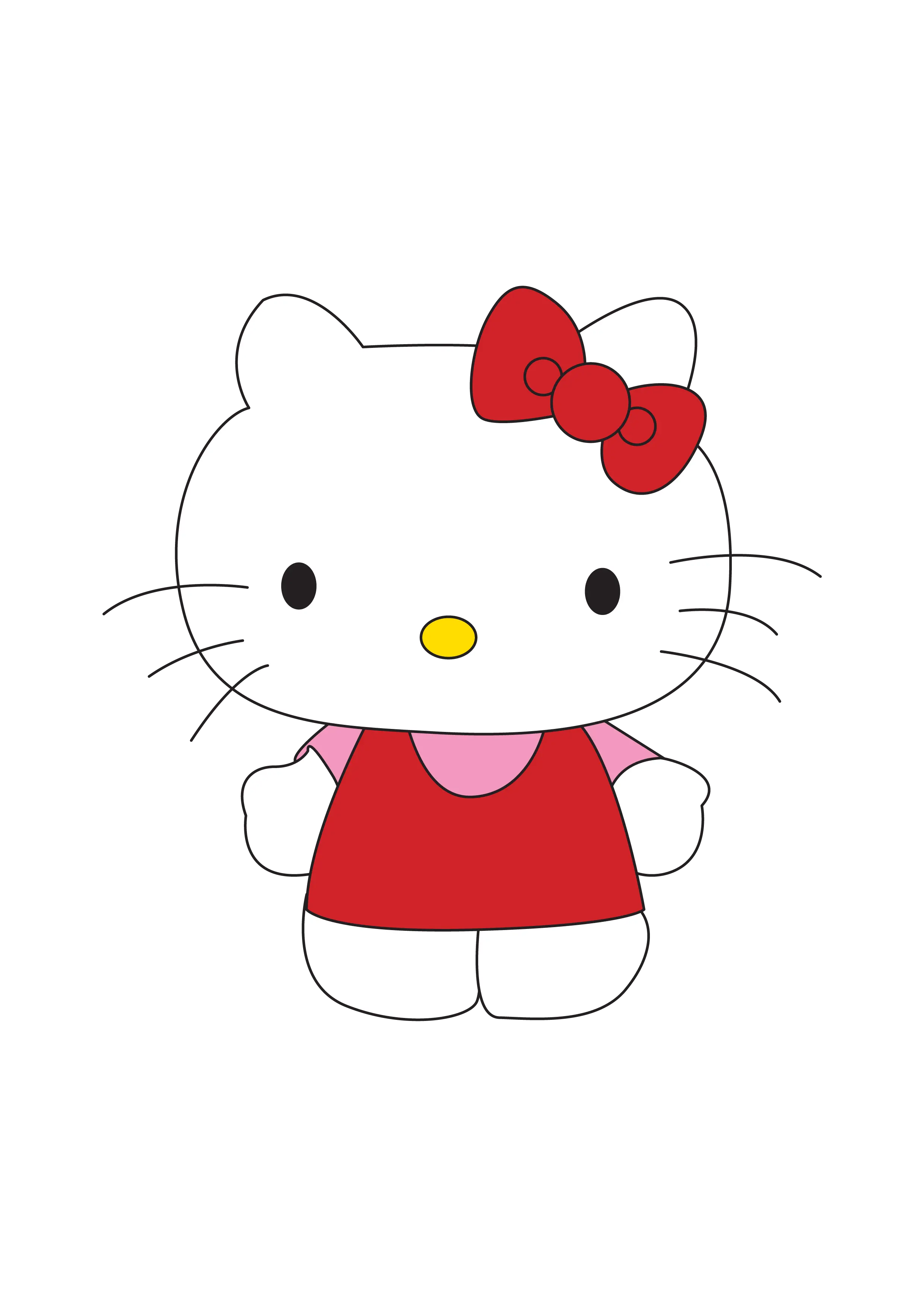 Hello Kitty — Fichier broderie à télécharger | Compatible BERNINA BERNINA ADDICT