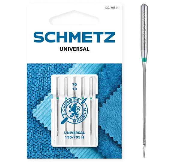 Aiguilles Schmetz Universelles n°70 x5 — compatibles toutes machines à coudre BERNINA BERNINA ADDICT