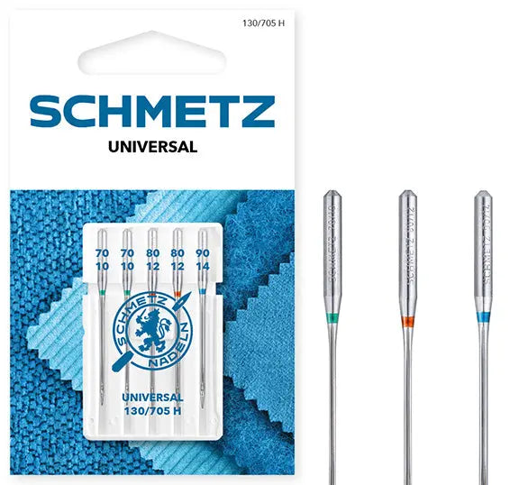 Aiguilles Schmetz Universelles Pack 70/80/90 x5 — compatibles toutes machines à coudre BERNINA BERNINA ADDICT
