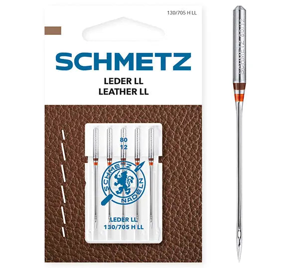 Aiguilles Schmetz Cuir n°80 x5 — compatibles toutes machines à coudre BERNINA BERNINA ADDICT