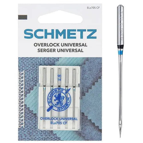 Aiguilles Schmetz Overlock n°90 — compatibles toutes machines overlock BERNINA BERNINA ADDICT