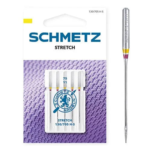 Aiguilles Schmetz Stretch n°75 — compatibles toutes machines overlock BERNINA BERNINA ADDICT