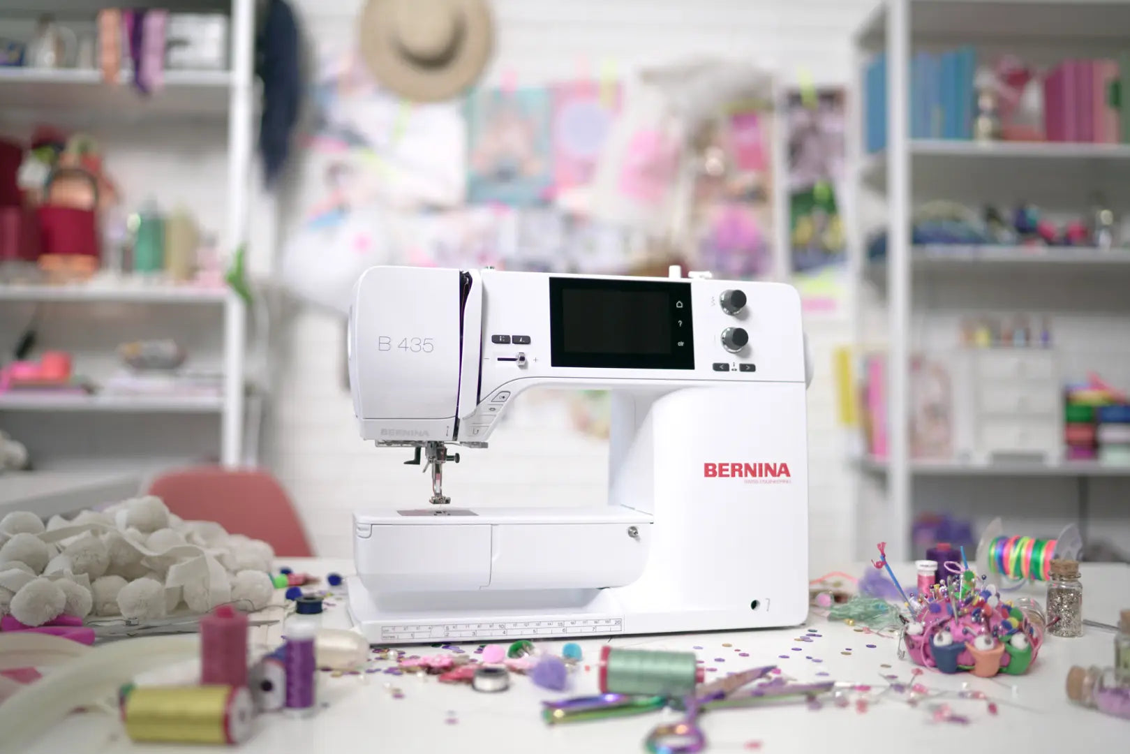 Bernina 435 – Machine à coudre – en utilisation | Bernina Addict