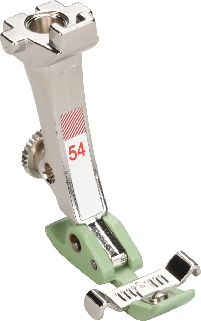 Pied pour fermeture à glissière avec semelle de glissement - #54 BERNINA ADDICT