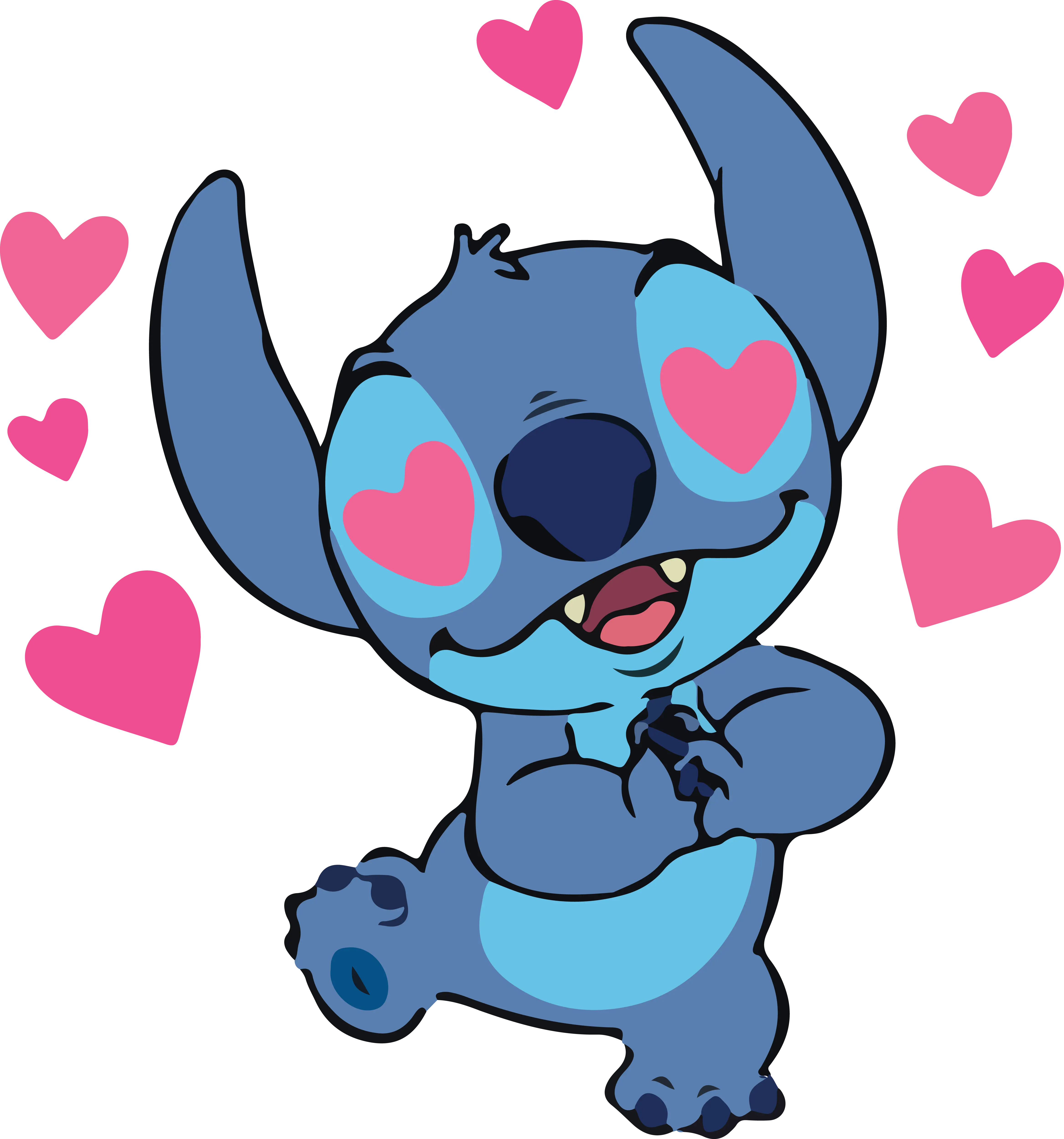 Lilo et Stitch — Fichier broderie à télécharger | Compatible BERNINA BERNINA ADDICT