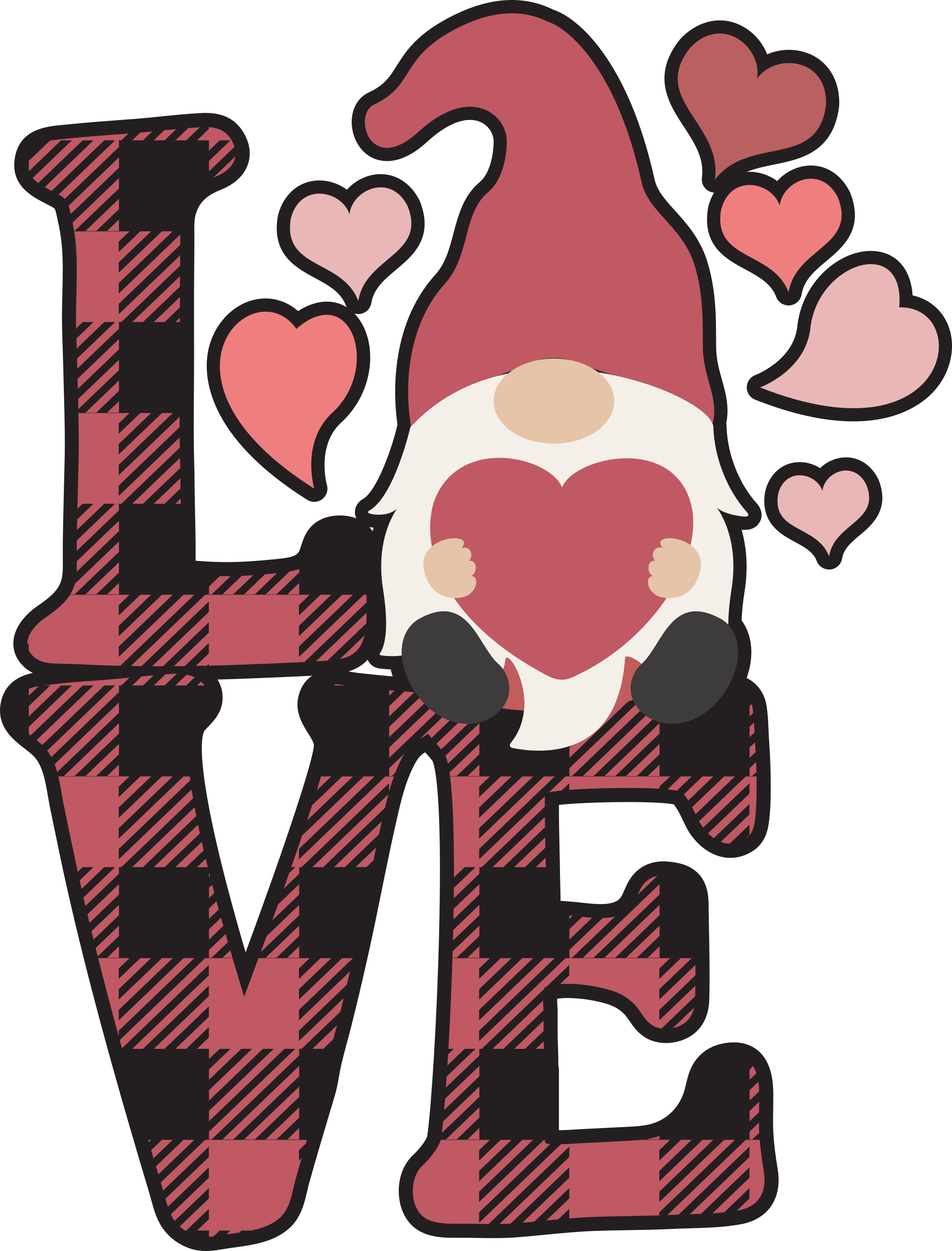 Saint Valentin 39 — Fichier broderie à télécharger | Compatible BERNINA