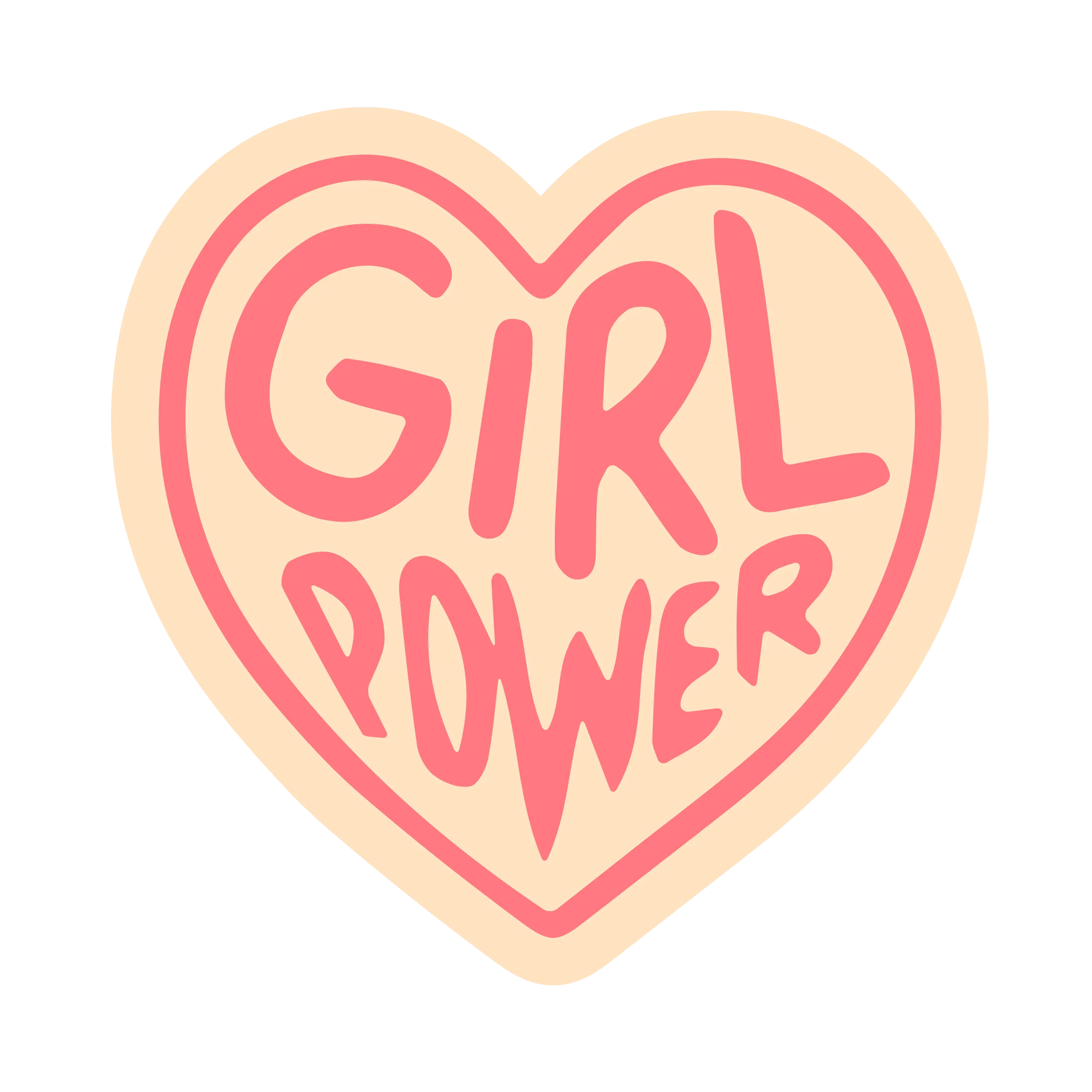 Girl Power — Fichier broderie à télécharger | Compatible BERNINA BERNINA ADDICT