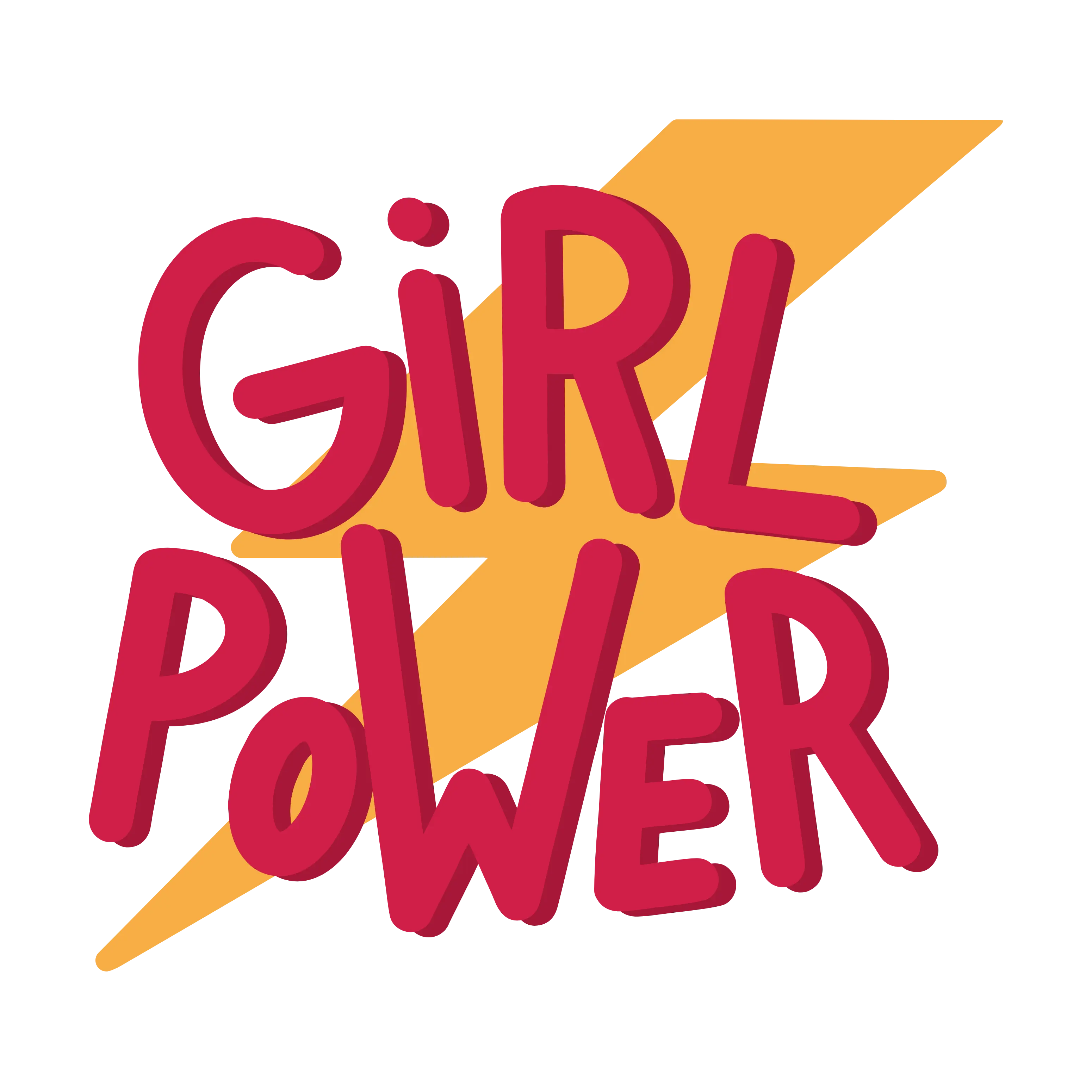 Girl Power — Fichier broderie à télécharger | Compatible BERNINA BERNINA ADDICT