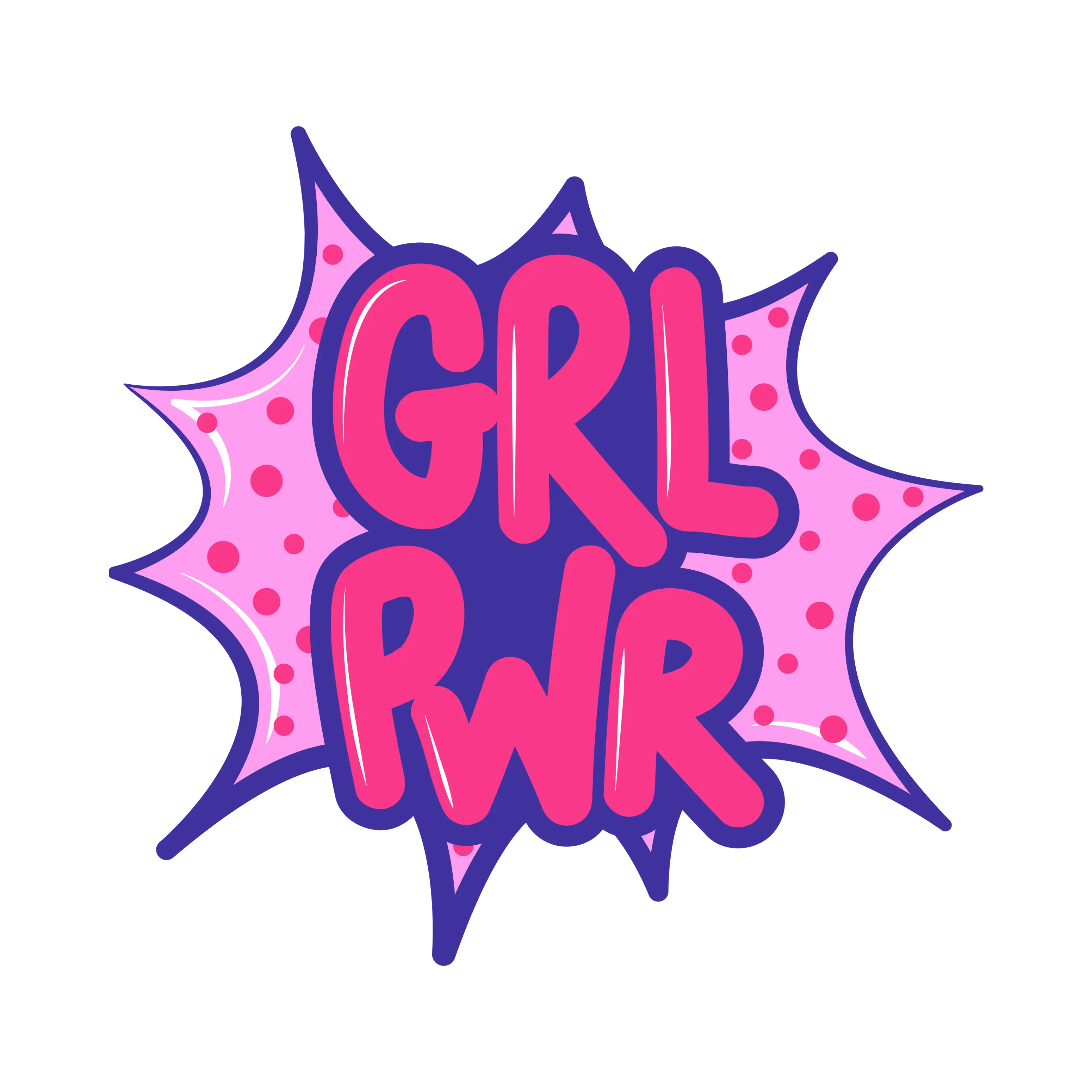 Girl Power — Fichier broderie à télécharger | Compatible BERNINA BERNINA ADDICT