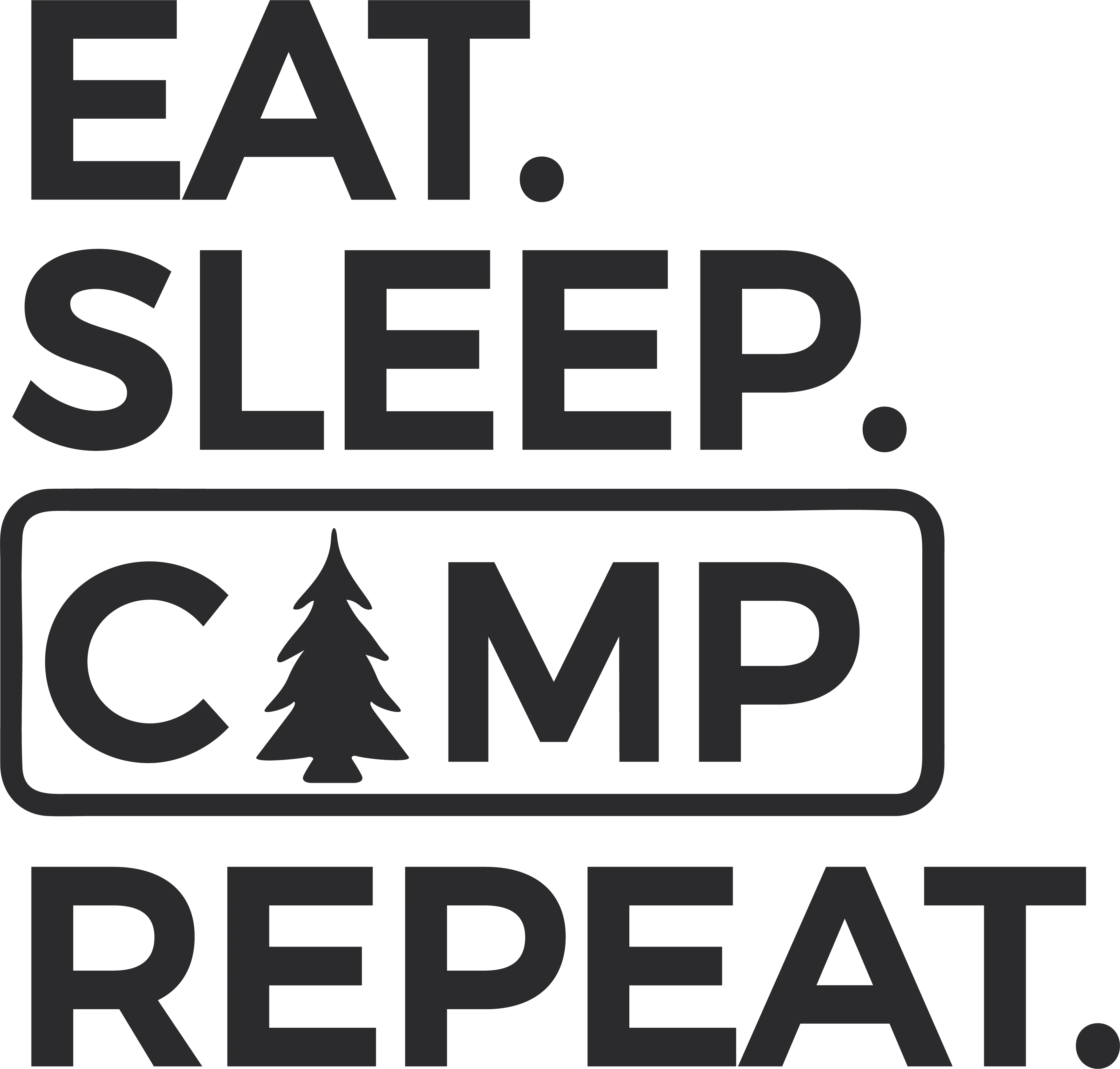 Camping — Fichier broderie à télécharger | Compatible BERNINA BERNINA ADDICT
