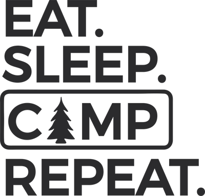 Camping — Fichier broderie à télécharger | Compatible BERNINA BERNINA ADDICT