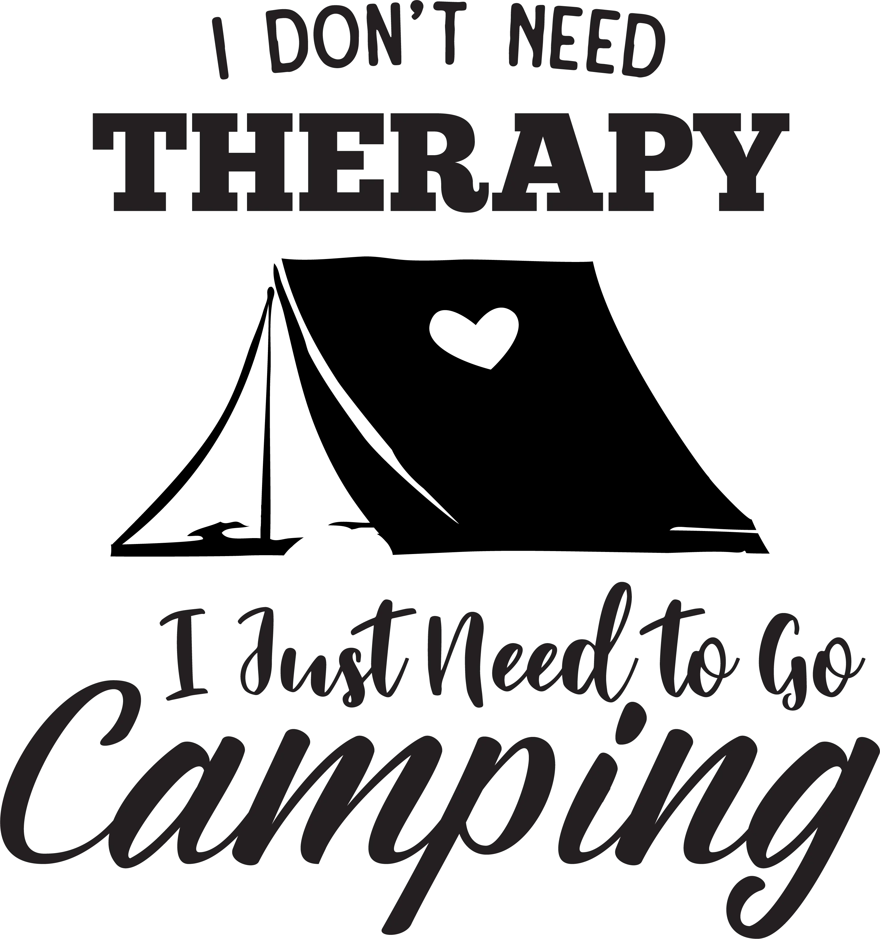 Camping — Fichier broderie à télécharger | Compatible BERNINA BERNINA ADDICT