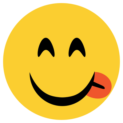 Emoji miam — Fichier broderie à télécharger | Compatible BERNINA BERNINA ADDICT