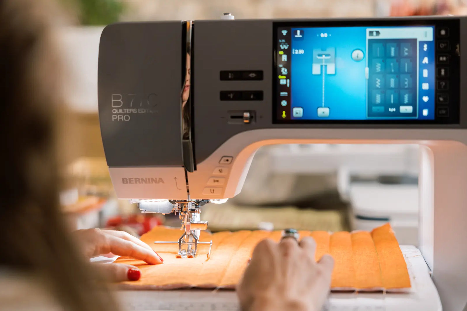 BERNINA B 770 QE PRO — la spécialiste du quilt de la Série 7 PRO