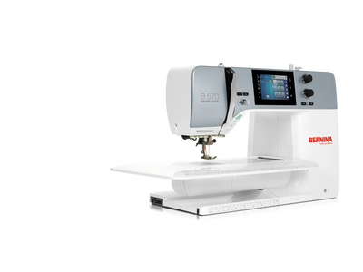 Bernina 570 QE – Machine à quilter – vue atelier | Bernina Addict