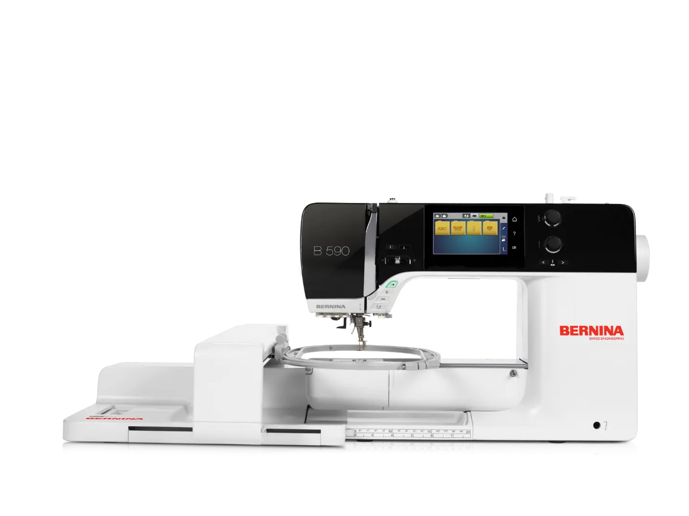 BERNINA B 590 — vue produit avec module de broderie SDT