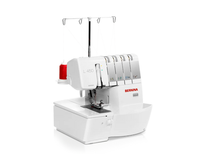 Bernina L 450 – Surjeteuse – vue atelier | Bernina Addict