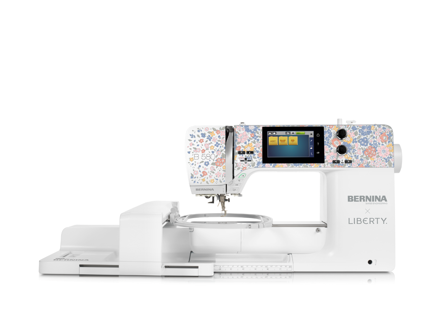 Bernina 580 Liberty Edition avec module de broderie M SDT | Bernina Addict