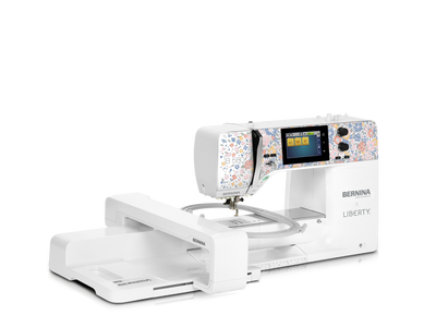 Bernina 580 Liberty Edition – machine à coudre et broder – façade Glen Lyon Blooms | Bernina Addict