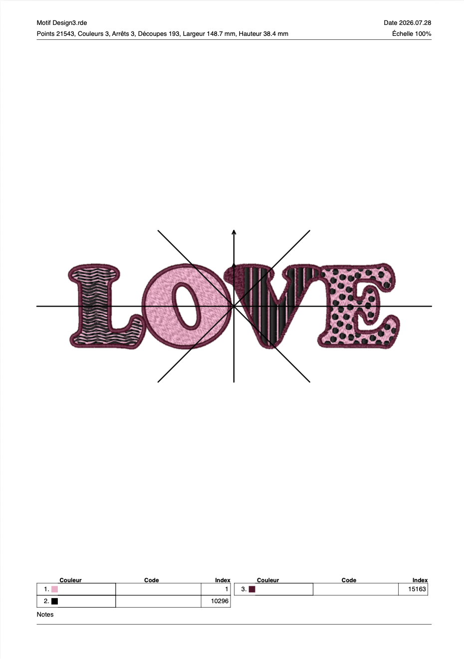 Saint Valentin 20 — Fichier broderie à télécharger | Compatible BERNINA BERNINA ADDICT