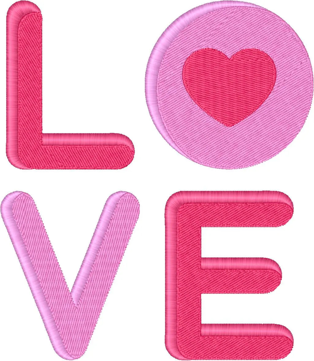 Love — Fichier broderie à télécharger | Compatible BERNINA BERNINA ADDICT