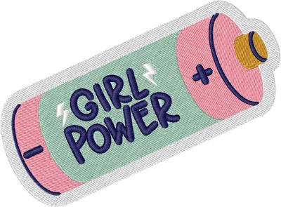 Girl Power — Fichier broderie à télécharger | Compatible BERNINA BERNINA ADDICT