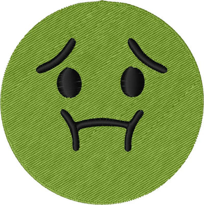 Emoji malade — Fichier broderie à télécharger | Compatible BERNINA BERNINA ADDICT