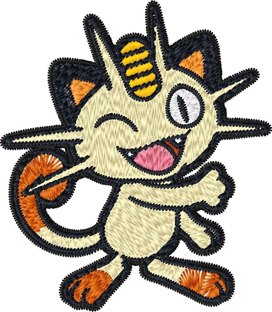 Pokemon 6 — Fichier broderie à télécharger | Compatible BERNINA BERNINA ADDICT