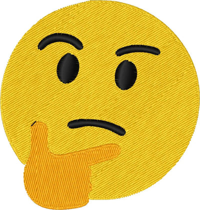 Emoji réflexion — Fichier broderie à télécharger | Compatible BERNINA BERNINA ADDICT