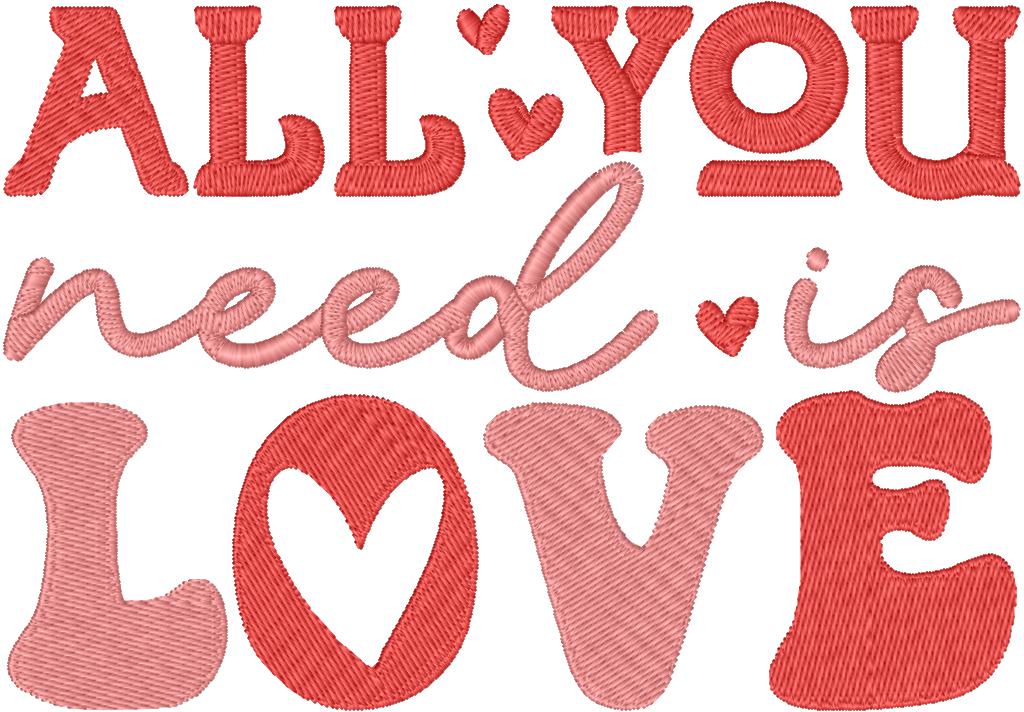 Saint Valentin 18 — Fichier broderie à télécharger | Compatible BERNINA