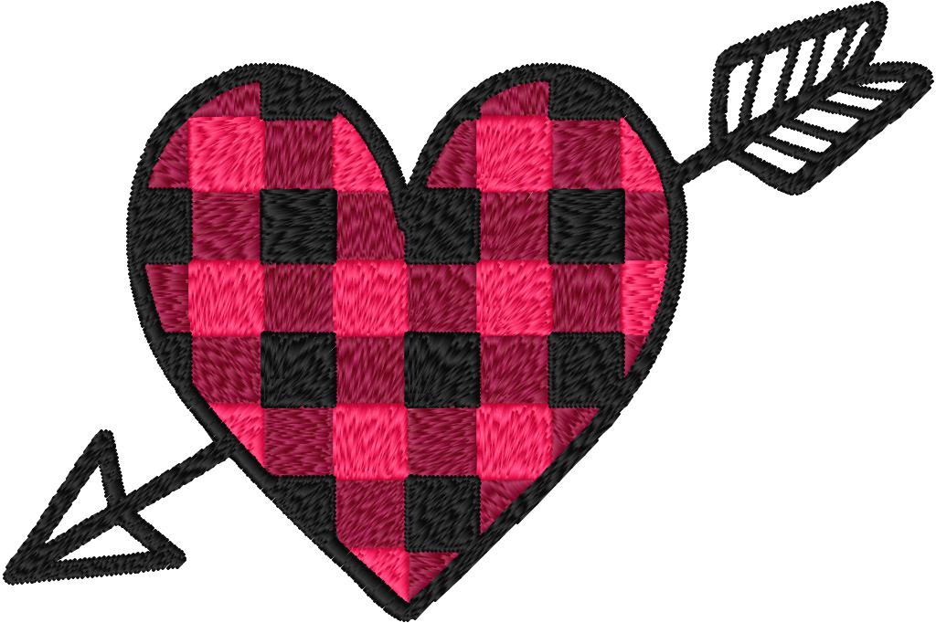 Saint Valentin 1 — Fichier broderie à télécharger | Compatible BERNINA BERNINA ADDICT