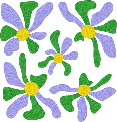 Fleurs 3 — Fichier broderie à télécharger | Compatible BERNINA BERNINA ADDICT