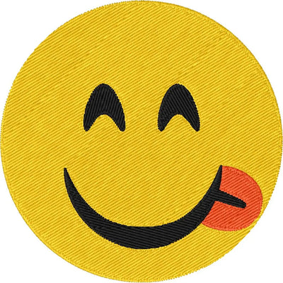 Emoji miam — Fichier broderie à télécharger | Compatible BERNINA BERNINA ADDICT