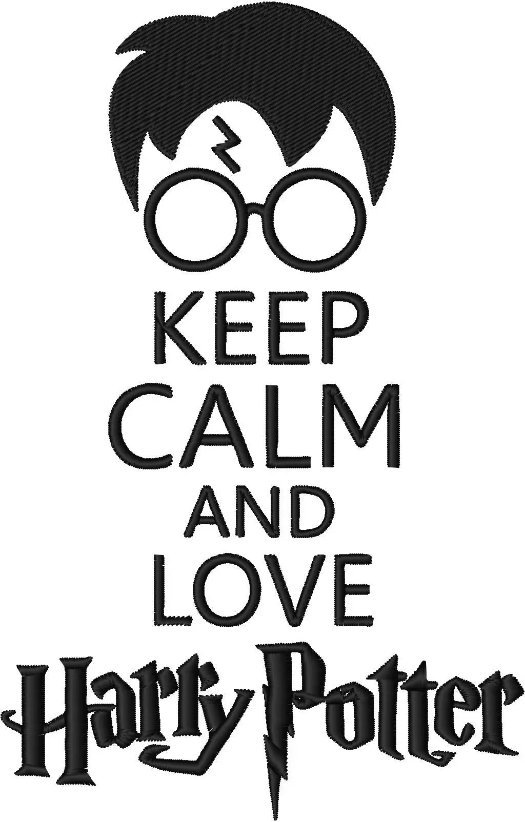 Harry Potter — Fichier broderie à télécharger | Compatible BERNINA BERNINA ADDICT