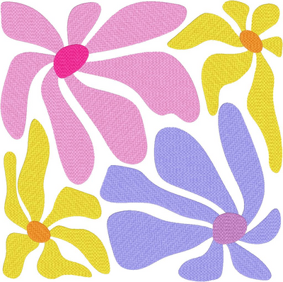 Fleurs 4 — Fichier broderie à télécharger | Compatible BERNINA BERNINA ADDICT